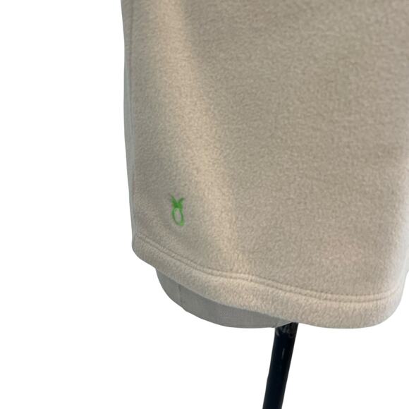 Dudley Stephens Fleece Top Tee 3/4 Sleeve Beige Tan Size Medium - Picture 5 of 10